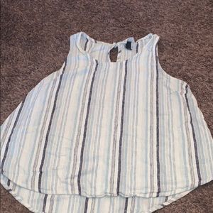 loose striped tank